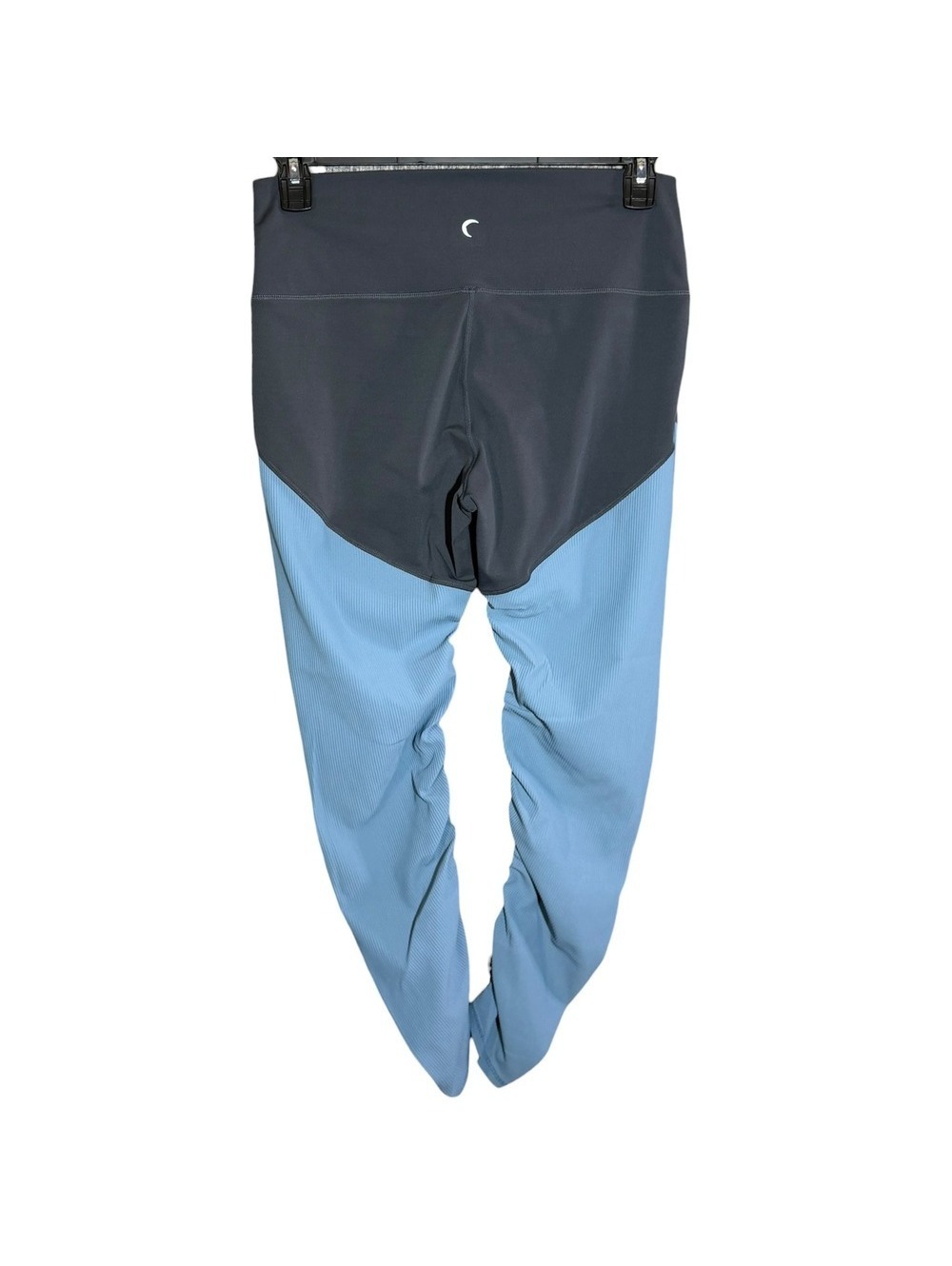 ZYIA Active Storm Parallel Luxe High Rise Leggings Blue/Grey ColorBlock 12